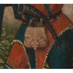 Escarcelle "Feuille" 1493